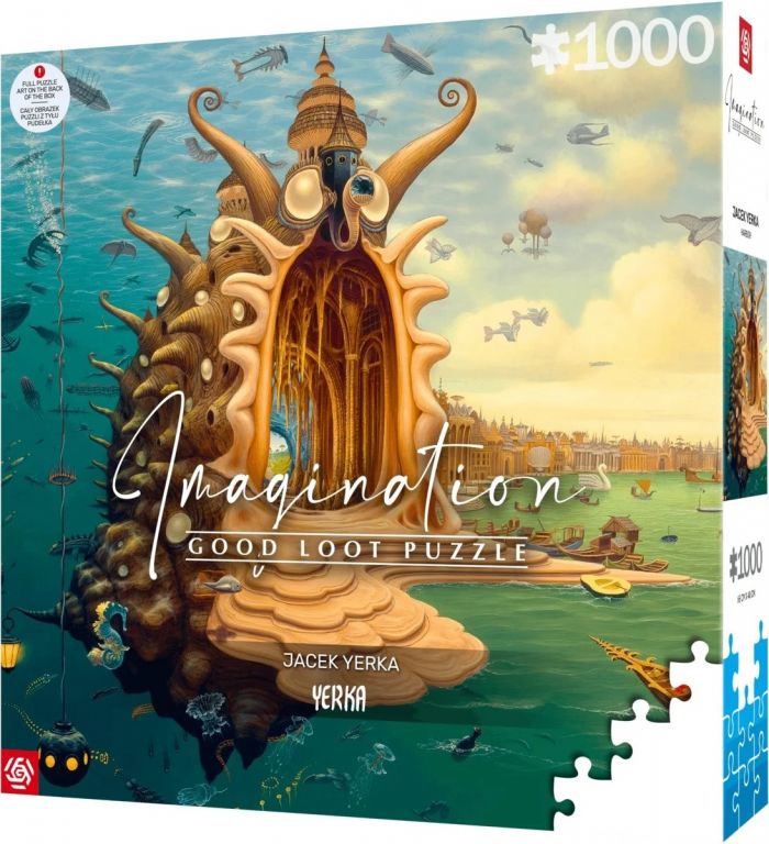 Пазл GoodLoot Imagination: Jacek Yerka Harbor 1000 ел.