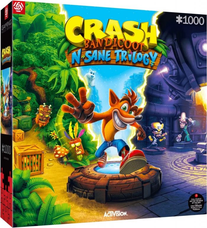 Пазл GoodLoot Crash Bandicoot N Sane Trilogy 1000 ел.