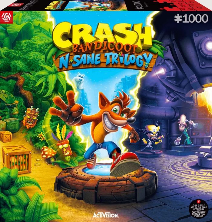 Пазл GoodLoot Crash Bandicoot N Sane Trilogy 1000 ел.