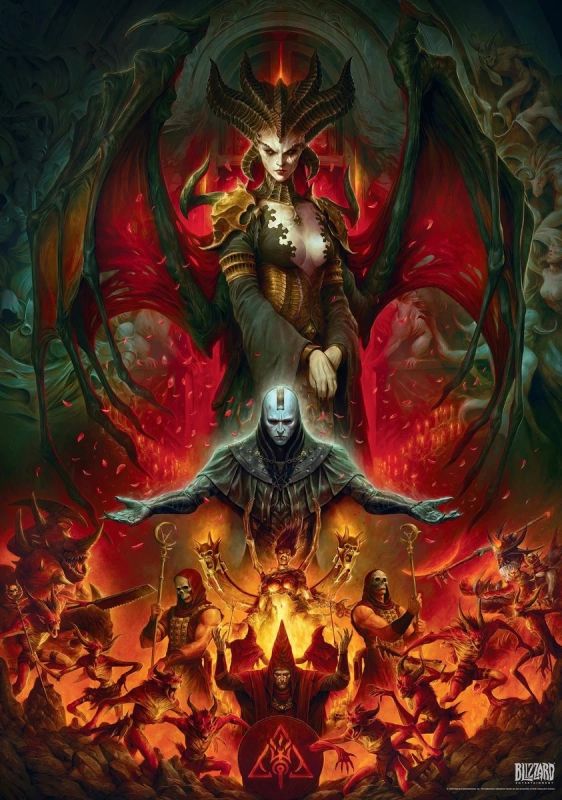 Пазл GoodLoot Diablo IV Lilith Composition 1000 ел.
