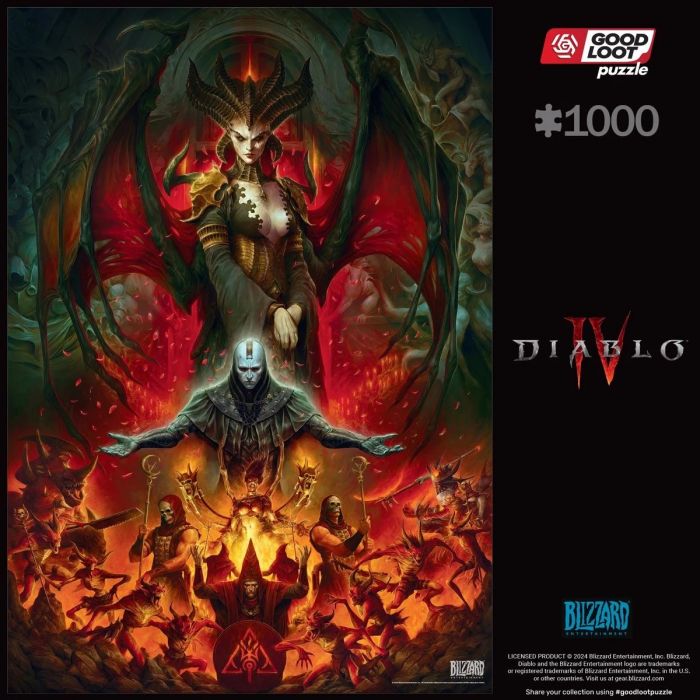 Пазл GoodLoot Diablo IV Lilith Composition 1000 ел.