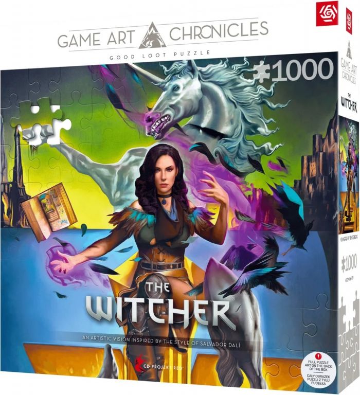 Пазл GoodLoot The Witcher Yennefer & Salvador Dali 1000 ел.