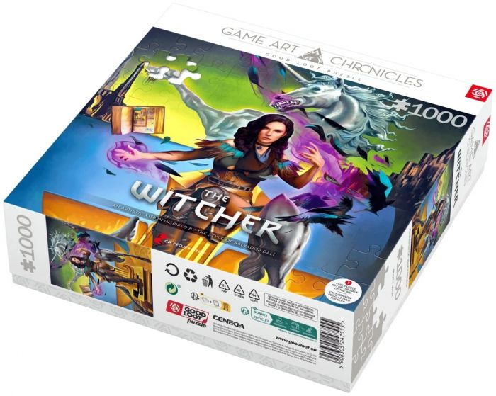 Пазл GoodLoot The Witcher Yennefer & Salvador Dali 1000 ел.