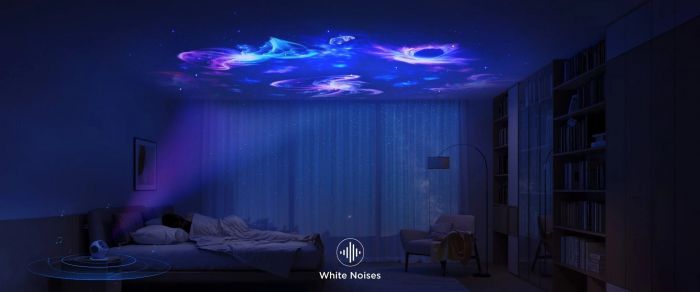 Зірковий проектор Govee H6092 Galaxy Star Projector, RGB, WI-FI/Bluetooth, білий