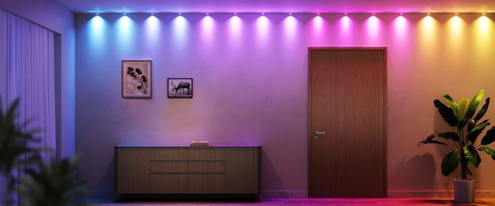 Стрічка світлодіодна розумна Govee H608A String Downlights, 5м, RGBIC, WI-FI/Bluetooth, білий