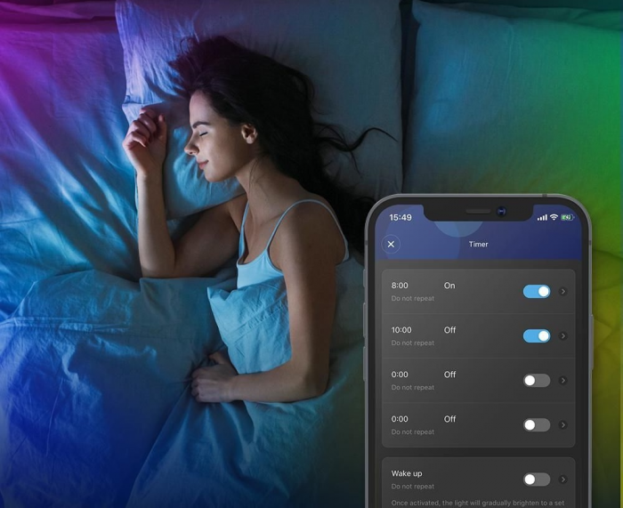 Стрічка світлодіодна розумна Govee H611 LED Strip Lights, 10м, RGB, WI-FI/Bluetooth, білий