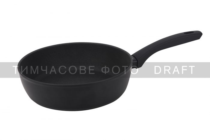 Сковорода глибока Ardesto Black Mars Favola, 28см, алюміній, чорний