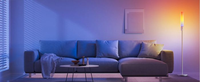 Торшер розумний Govee H6078, 1500Lm, RGBICW, WI-FI/Bluetooth, білий