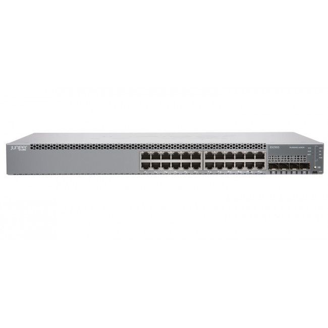Комутатор Juniper EX2300 24-port, 10/100/1000BaseT, 4 x 1/10G SFP/SFP+