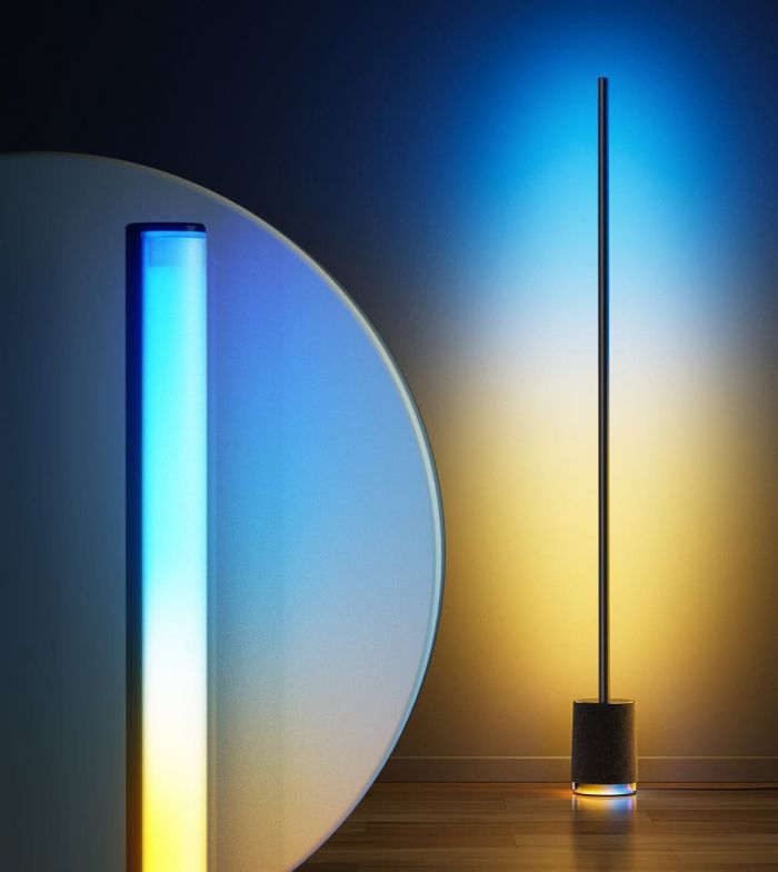 Торшер розумний Govee H6079, 1500Lm, RGBICW, with speaker, WI-FI/Bluetooth, чорний