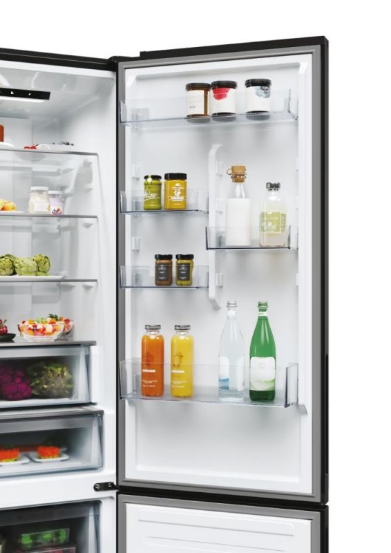 Холодильник Candy з нижн. мороз., 205x66.7х60, холод.відд.-289л, мороз.відд.-120л, 2дв., А+, NF, зона нульова, чорний