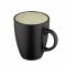 Чашка Ardesto Bolzano, 380мл, кераміка, чорно-зелений