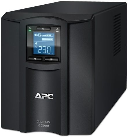 Джерело безперебійного живлення APC Smart-UPS C 2000VA/1600W, LCD, USB, 6xC13, 1xC19