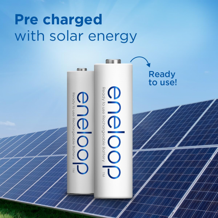 Акумулятор Panasonic Eneloop NI-MH   AA 2000  мАг, 4 шт, з кейсом для зберігання