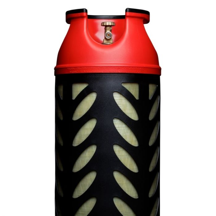 Балон газовий композитний Gutgas Ragasco CR-33.5, 33.5л, пропан/бутан 14кг/16.5кг, 30бар, вентиль KLF, 7.8кг