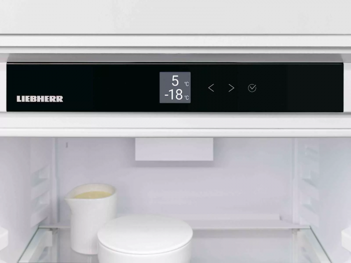 Холодильник Liebherr з нижн. мороз., 201.5x59.7х67.5, холод.відд.-266л, мороз.відд.-94л, 2дв., А++, ST, диспл внутр., білий