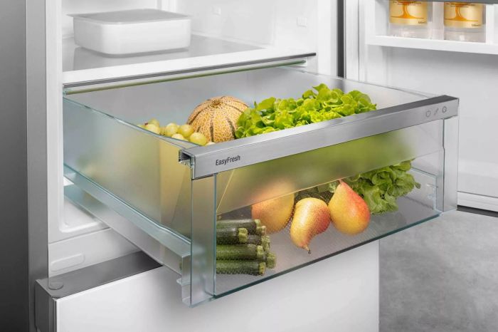 Холодильник Liebherr з нижн. мороз., 185x60x68, холод.від.-255 л, мороз.отд.-94л, 2 дв., A++, NF, білий