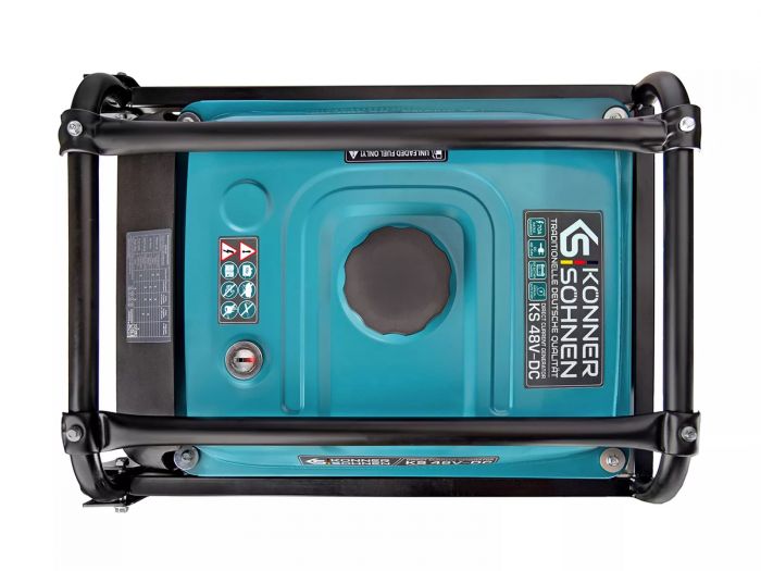 Генератор постійного струму бензиновий Konner&Sohnen KS 48V-DC, 48-54B, 70А, електростартер, 36.5кг