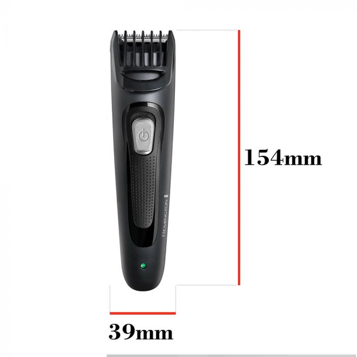 Набір тримерів Remington WORKS, для бороди, вусів, носа та вух, чохол, гребінець, сталь, чорний