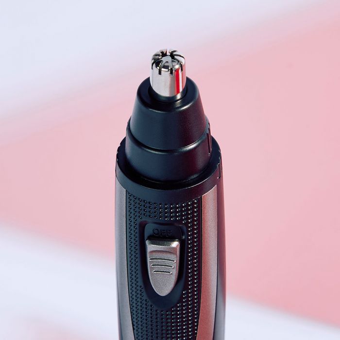 Набір тримерів Remington WORKS, для бороди, вусів, носа та вух, чохол, гребінець, сталь, чорний