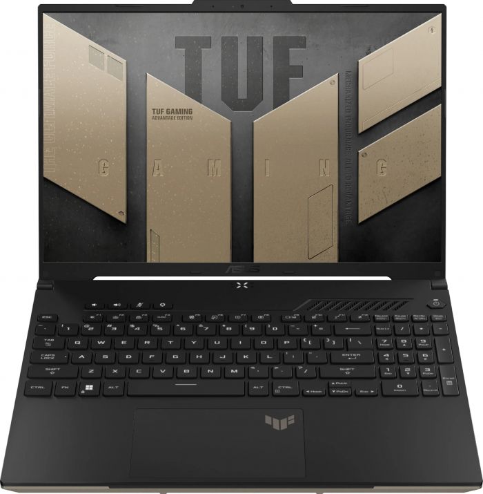 Ноутбук ASUS TUF A16 FA617NSR-N4127 16" QHD+ IPS, AMD R7-7435HS, 16GB, F512GB, AMD7600S-8, NoOS, Бежевий