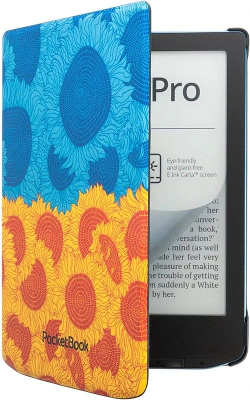 Чохол PocketBook 629_634 Shell, sunflower print