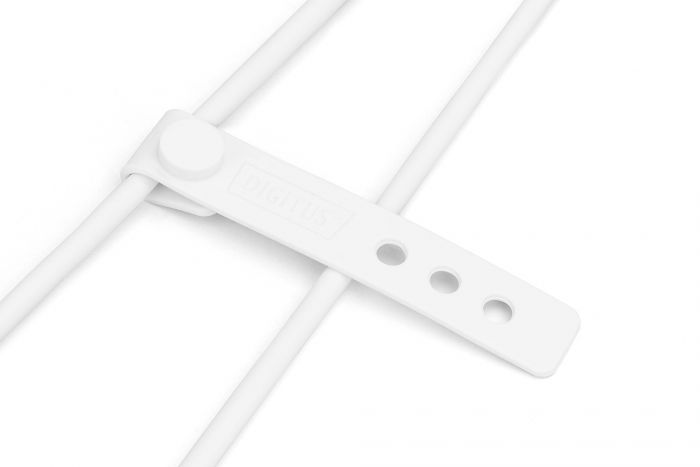 Кабель USB-C > Lightning заряджання/синхронізації, DIGITUS, 2м, USB 2.0, 60W, силіконовий, білий