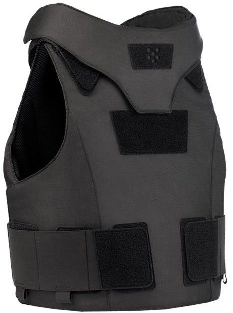 Бронежилет модульний Українська Броня Сівар, клас захисту ДСТУ 2, розмір M, чорний