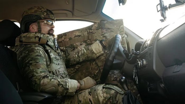 Бронековдра Українська Броня Плашта, клас захисту ДСТУ 2, камуфляж