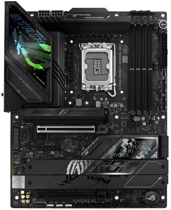 Материнcька плата ASUS ROG STRIX Z890-F GAMING WIFI s1851 Z890 4xDDR5 M.2 DP HDMI Wi-Fi BT ATX