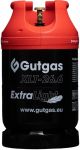 Балон газовий сталевий Gutgas Ragasco ExtraLight XLT-26.6, 26.6л, 30бар, вентиль KLF, 7.3кг