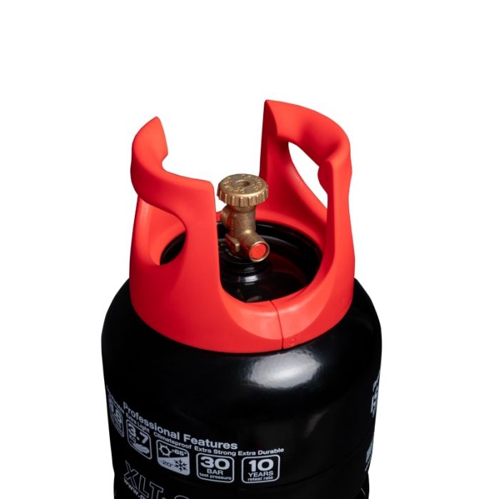 Балон газовий сталевий Gutgas Ragasco ExtraLight XLT-9.6, 9.6л, 30бар, вентиль KLF, 3.7кг