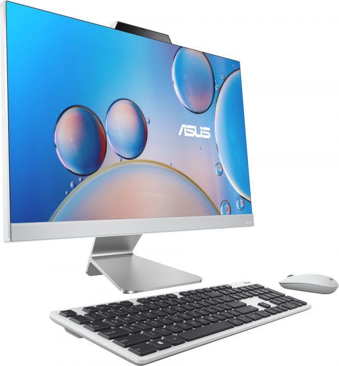 Комп'ютер персональний моноблок ASUS M3402WFAK-WPC0080 23.8" FHD AG, AMD R3-7320U, 8GB, F512GB, UMA, WiFi, кл+м, без ОС, білий