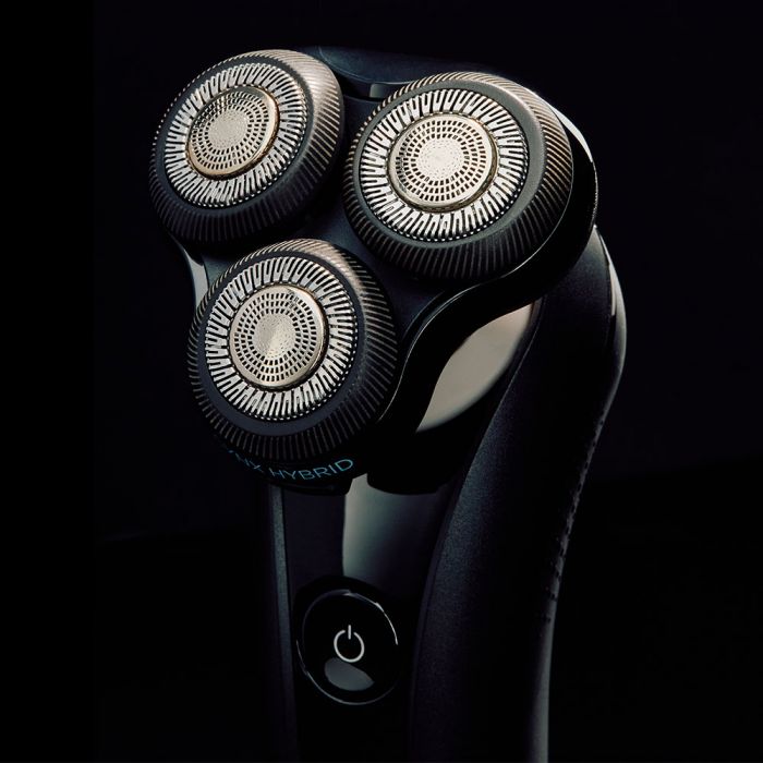 Бритва електр. Remington роторна X5 Limitless X,  бритв.головок-3, от сети, сух.+волог., тример, водонепрон., швид. зарядка, чорний