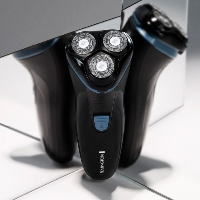Бритва електр. Remington роторна Style,  бритв.головок-3, сух., тример, USB-C, чорно-синій