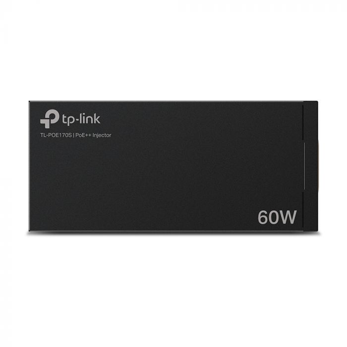 Інжектор PoE TP-LINK POE170S 1xGE, 1xGE PoE, 60Вт