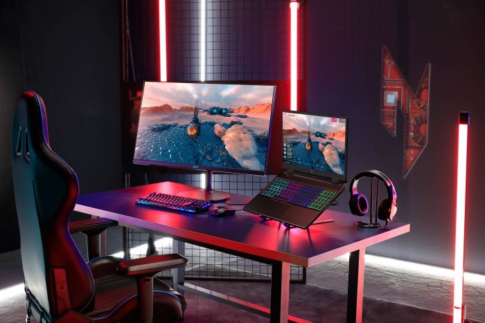 Ноутбук Acer Nitro 16 AN16-42 16" WQXGA IPS, AMD R7-8845HS, 32GB, F1TB, NVD4070-8, Lin, чорний