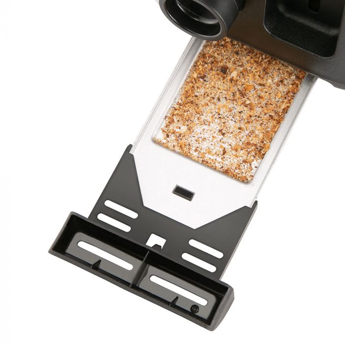 Тостер  Russell Hobbs Heaton, нержав., підігрів,разморозка, чорний+нерж