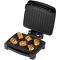Гриль George Foreman прижимний  Immersa Small, 1100Вт, темп. режимів-1, з`ємні пластини, метал, пластик, чорний