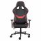 Крісло 2E GAMING HIBAGON II, ПУ шкіра, 3D-Armrests, чорно-червоний