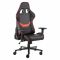 Крісло 2E GAMING HIBAGON II, ПУ шкіра, 3D-Armrests, чорно-червоний