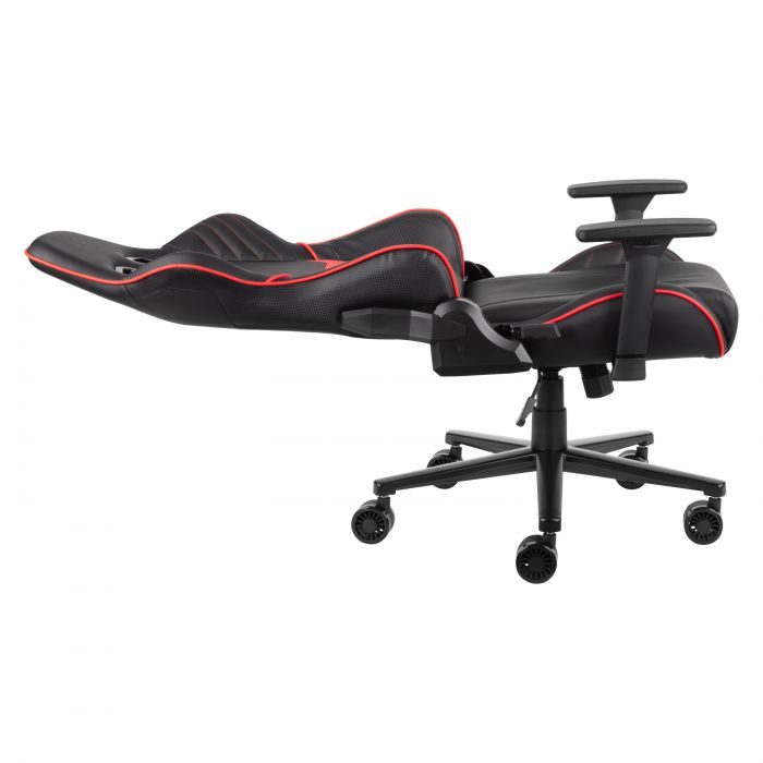 Крісло 2E GAMING HIBAGON II, ПУ шкіра, 3D-Armrests, чорно-червоний