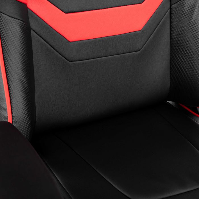 Крісло 2E GAMING HIBAGON II, ПУ шкіра, 3D-Armrests, чорно-червоний