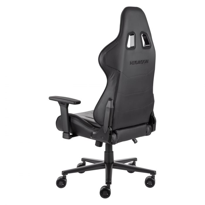 Крісло 2E GAMING HIBAGON II, ПУ шкіра, 3D-Armrests, чорно-зелений