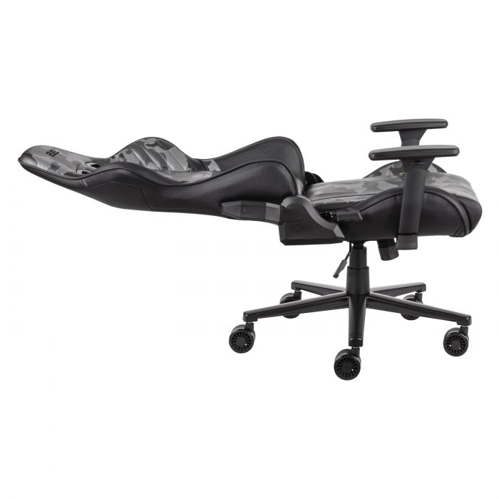 Крісло 2E GAMING HIBAGON II, ПУ шкіра, 3D-Armrests, чорно-зелений