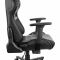 Крісло 2E GAMING HIBAGON II, ПУ шкіра, 3D-Armrests, чорно-зелений