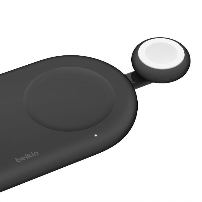 Зарядний пристрій бездротовий Belkin USB-C Apple Watch Charger, чорний