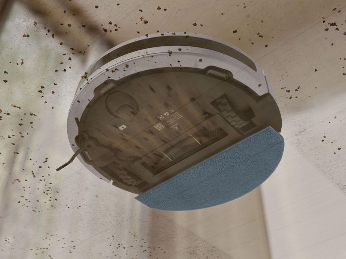 Робот-пилосос Electrolux, h=10см, вологе прибирання, конт пил -0.3л, вода -0.3л, автон. робота до 140хв, Wi-Fi, сірий