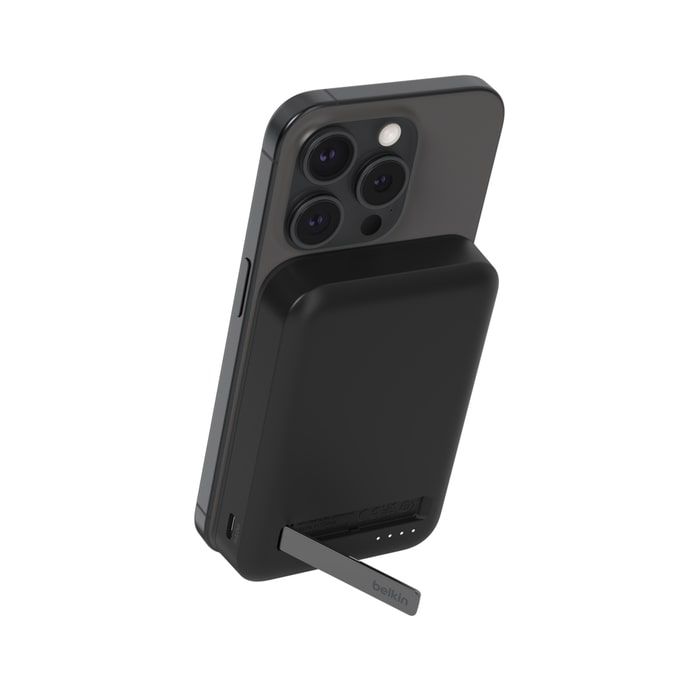 Акумулятор портативний літій-іонний Power Bank Belkin 8000мА·год, 15Вт, MagSafe Qi2, чорний