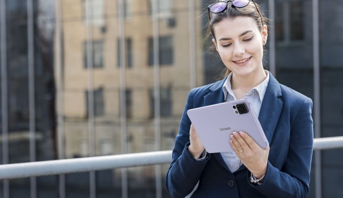 Планшет Doogee T20 mini 8.4" 4ГБ, 128ГБ, LTE, 5060мА•год, Android, фіолетовий